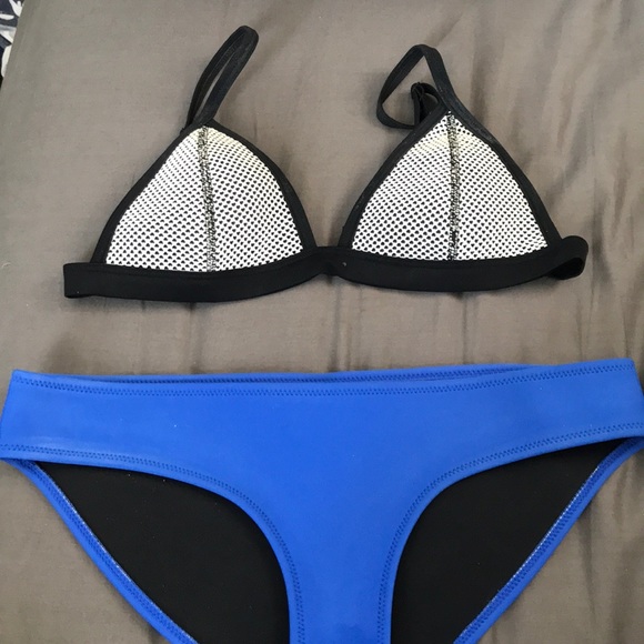 triangl swimwear Other - Triangl Swim Suit + Bag